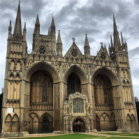 Dating back to 1118 #Peterborough #Cathedral with its #Gothic and #Romanesque #architecture ...