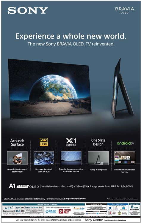 Sony Bravia Oled Tv Experience A Whole New World Ad - Advert Gallery