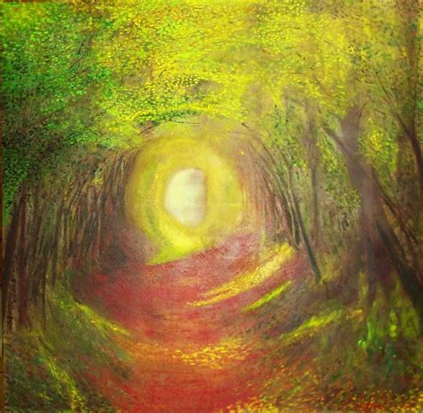 Tunnel Vision Painting by Patrick Hillard | Saatchi Art