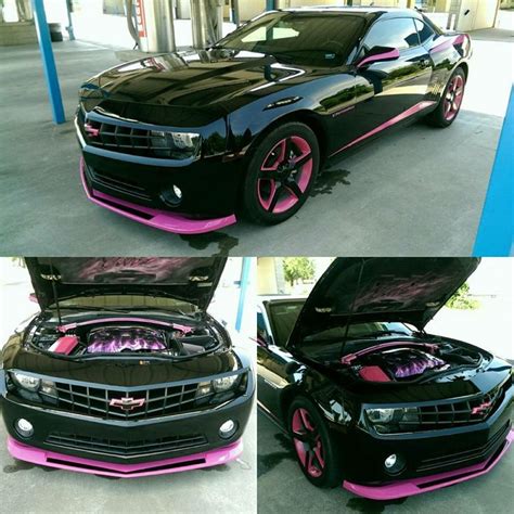 Pink camaro