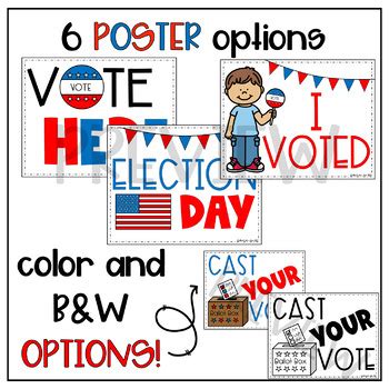 Election Day Activities - Class Election Activity | TPT