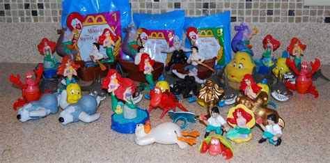 Vintage Disney The Little Mermaid McDonalds & Burger King Kids Meal ...