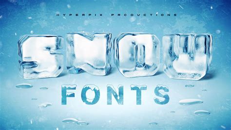 40+ Best Snow Font (FREE / Premium) 2024 | Hyperpix