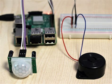 PIR Motion Sensor with Raspberry Pi - Hackster.io