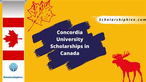 Concordia University scholarships in Canada - Scholarshiphive