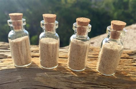 Sea Of Galilee 4 Miniature Vial Sand From The Jordan River christian Bottle Gift Sea Of Galilee ...