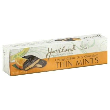 New England Confectionery Haviland Signature Chocolate Thin Mints, 5 oz - Walmart.com