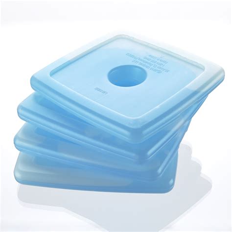 Fit & Fresh Cool Coolers Slim Reusable Ice Packs for Lunch Boxes, Lunch ...