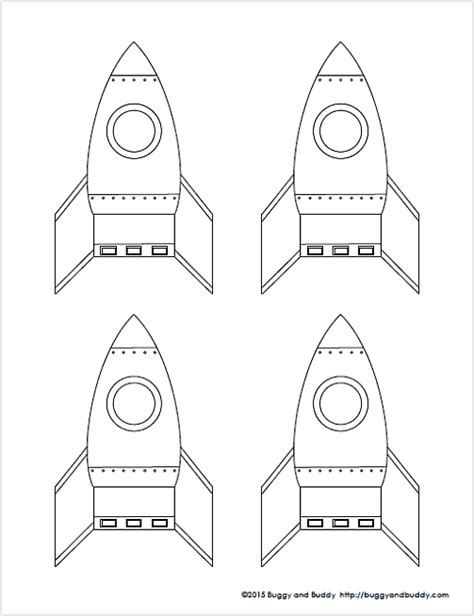 STEM for Kids: Straw Rockets (with Free Rocket Template | Space crafts ...