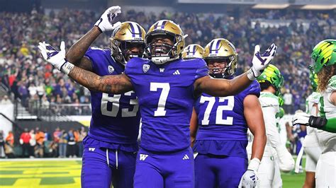 Washington holds off Oregon to win final Pac-12 championship, all but secure College Football ...