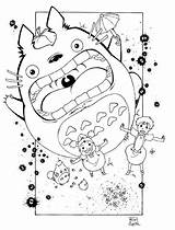 Hayao miyazaki coloring pages  Hľadať V Google Coloring Sheets For sketch template