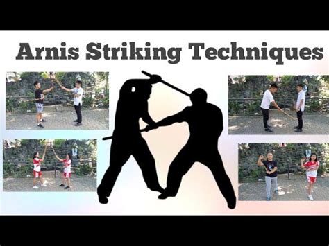 Arnis Striking Techniques - YouTube