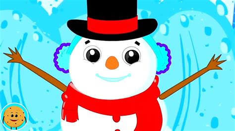 Christmas Snowman, Xmas Song and Kids Rhyme - YouTube