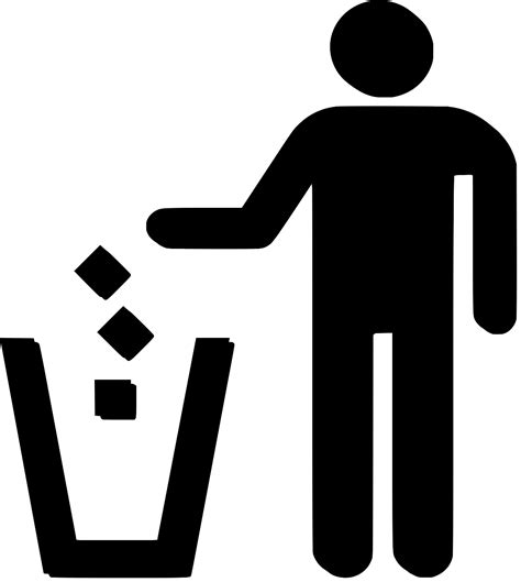 SVG > trash recycling litter - Free SVG Image & Icon. | SVG Silh