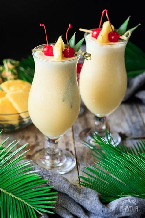 Non Alcoholic Piña Colada | Savor the Flavour