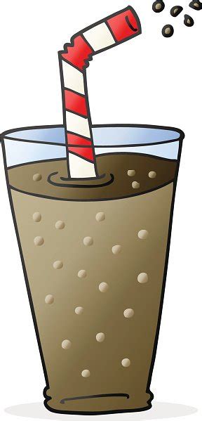 Cartoon Fizzy Drink In Glass Stock Clipart | Royalty-Free | FreeImages