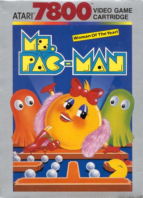 Ms. Pac-Man for Atari 7800 (1987) - MobyGames