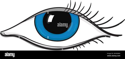 Human blue eye Stock Vector Image & Art - Alamy