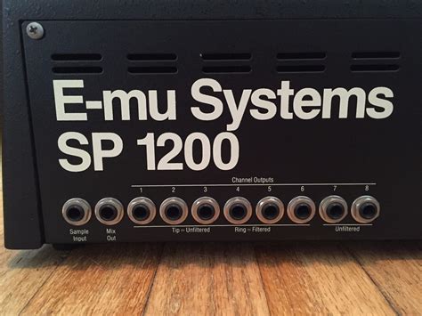 MATRIXSYNTH: E-MU SP1200 Drum Machine Sampler SN 039503310