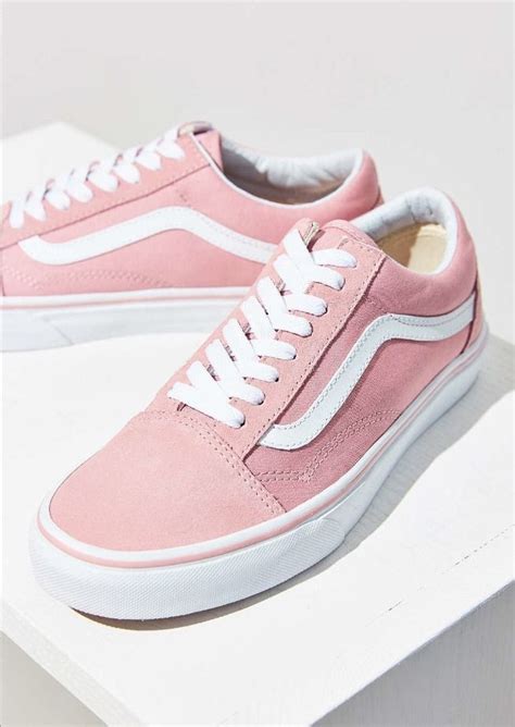 VANS OLD SKOOL Casual Style Street Style Plain Low-Top Sneakers | Pink ...