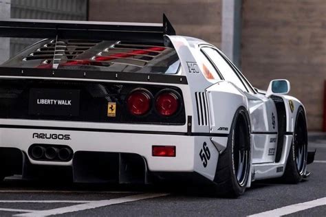 Foto : Liberty Walk Sengaja Potong Ferrari F40 demi Body Kit Halaman 3