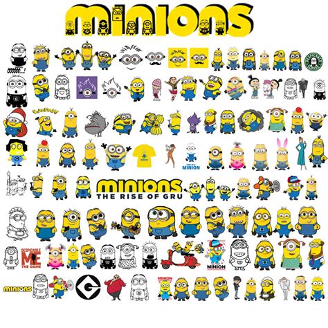 Minions Png, Minions Svg, Minions Clipart, Instant Download ...