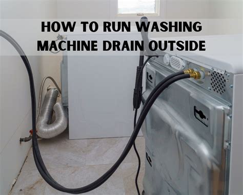 How Should A Washing Machine Drain Hose Be at Norman Kelly blog