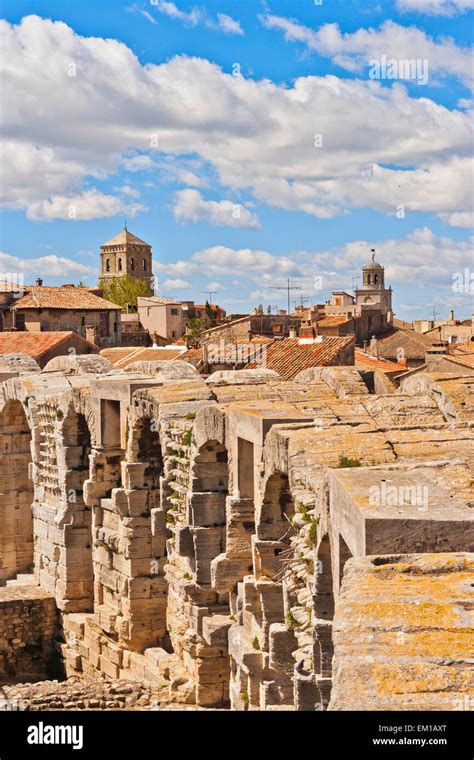 France, Arles, cityscape, Amphitheatre Stock Photo - Alamy