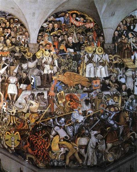 The History of Mexico: From Conquest to the Future, 1929 - 1935 - Diego Rivera - WikiArt.org