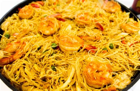 Singapore Rice Noodles Recipe - Sims Home Kitchen