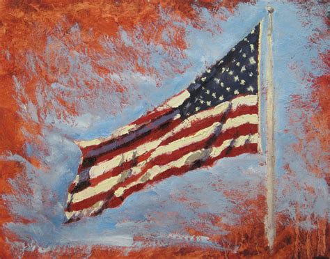 Michael Lindstrom: Flag Paintings