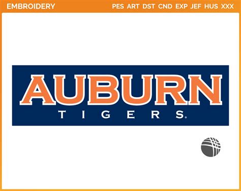 Auburn Tigers - Wordmark Logo (2006) - College Sports Embroidery Logo ...