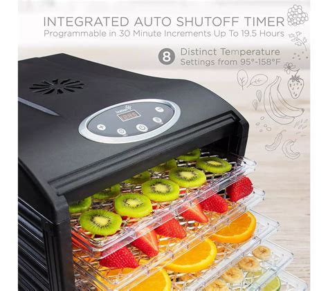 Ivation 6-Tray Food Dehydrator - QVC.com