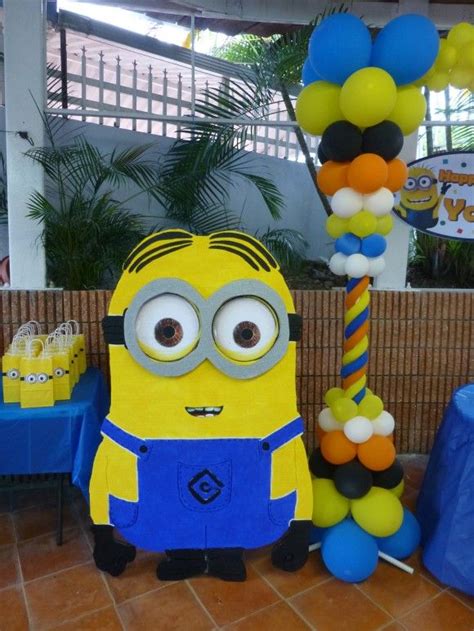 Despicable Me Decoration-from cardboard to stand up Minion Theme, Minion Birthday Party, 3rd ...