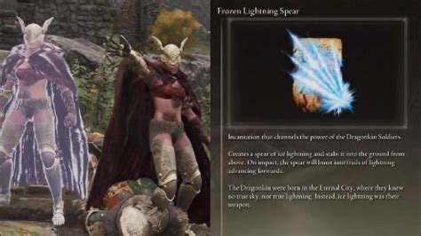 Elden Ring Frozen Lightning Spear Boss Spell Demonstration Best Lightning Spell - YouTube