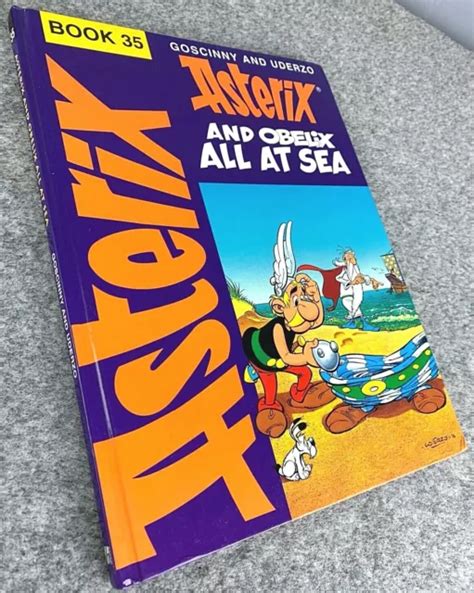 ASTERIX AND OBELIX All at Sea Hodder 1996 1st UK Edition Hardback Book ...