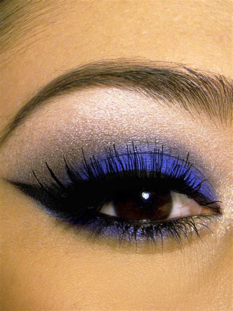 Cobalt Blue Smokey Eye | Chassy D.'s (chassydimitra) Photo | Beautylish