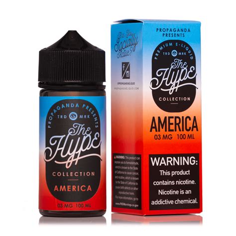 The Hype America 100ml Vape Juice - Best Price $15.99 | VapoSearch