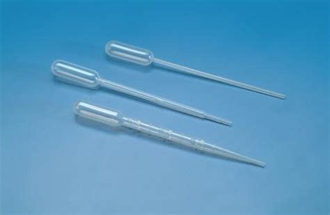 Disposable Transfer Pipette, Pasteur, Sterile, 3ml (Pack of 250) - Buy ...