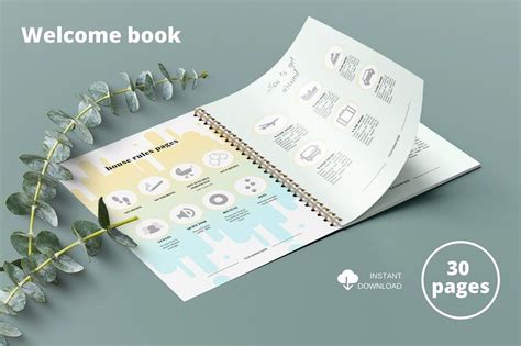 Airbnb welcome book template free - garagenaa