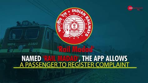 Railways launches 'Rail Madad' app for passenger grievance redressal | Zee News