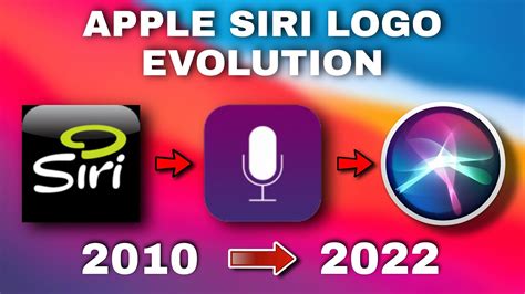 Evolution of Apple Siri (2010-2022) | History of Siri Logo | Factonian - YouTube