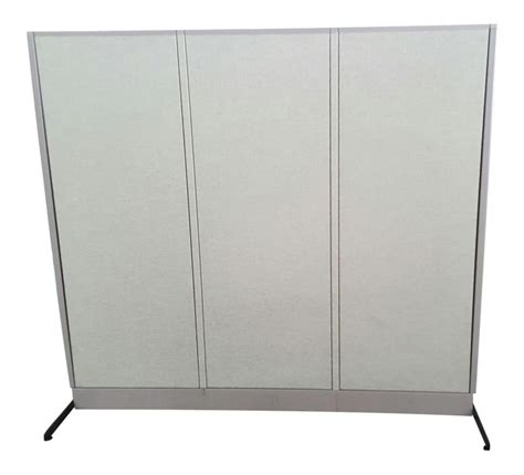 Used Office Cubicles : Freestanding Office Panel Divider Wall at ...