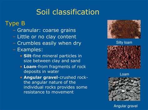 Osha Excavation Soil Types