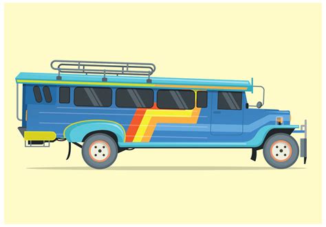 Free Jeepney Illustration Vector 144304 Vector Art at Vecteezy