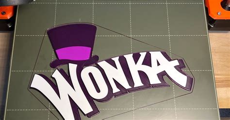 Willy Wonka Candy Logo by bubbastoybox | Download free STL model | Printables.com