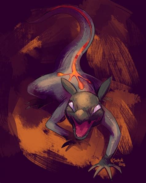 Salandit - Pokémon - Image by Siplick #2016582 - Zerochan Anime Image Board