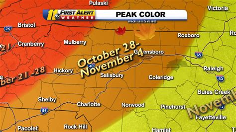 Peak Color Fall Foliage Maps