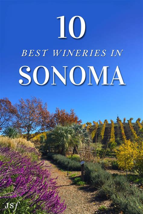 Updated List of the Top 10 Wineries in Sonoma | Sonoma wineries, Napa trip, California travel ...