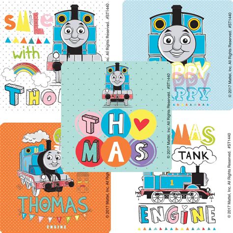 Thomas the Tank Engine Stickers Thomas Birthday Party Party Favors, Reward Charts, Merit Awards ...